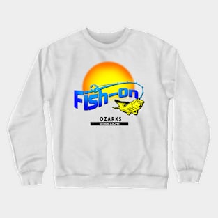 Fish On Ozarks Crewneck Sweatshirt